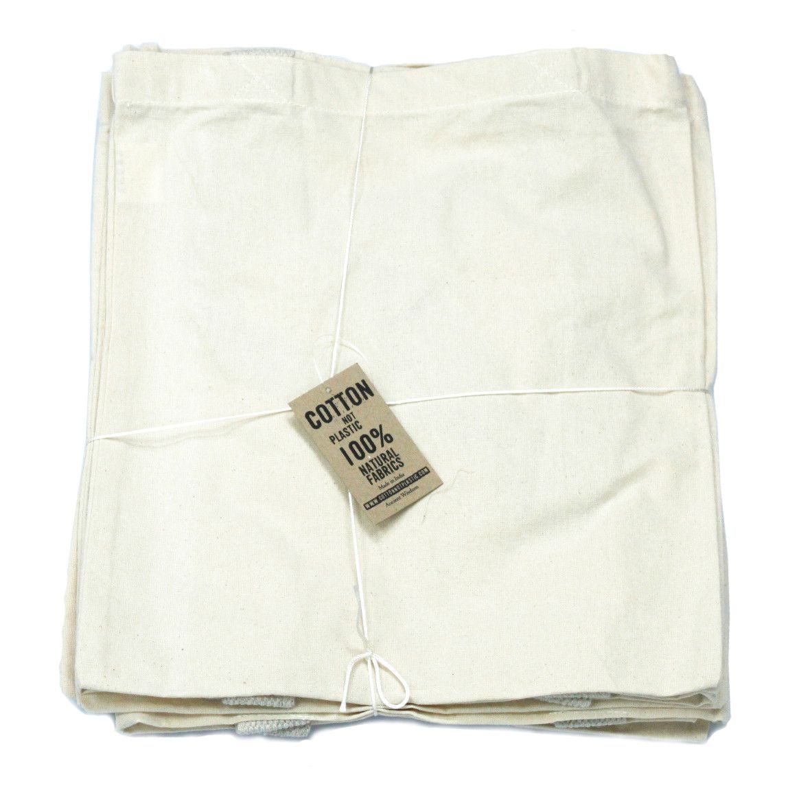 Med Natural 6oz Cotton Bag 35x30cm